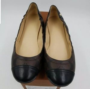 Coach Callie Signature  12 cm PVC/MAT Calf Shoes 9